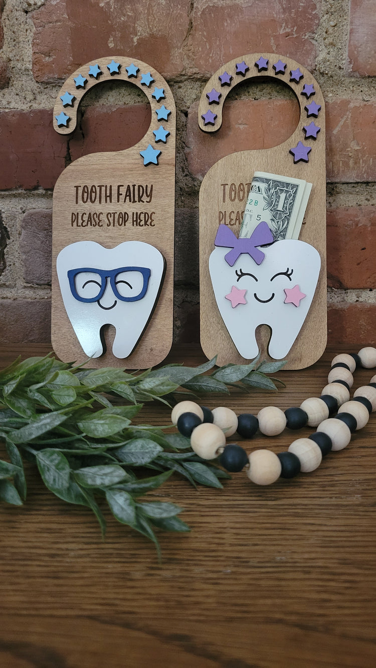 Tooth Fairy door hanger