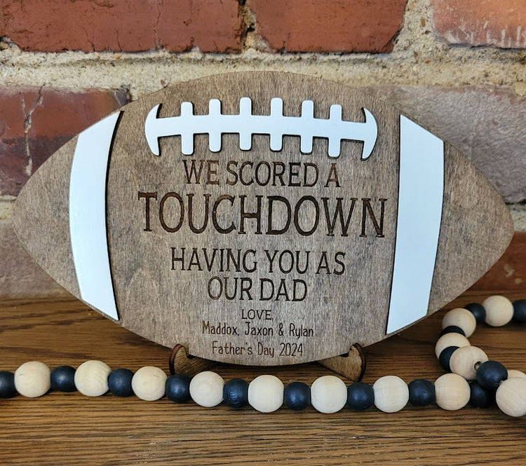 Football dad gift