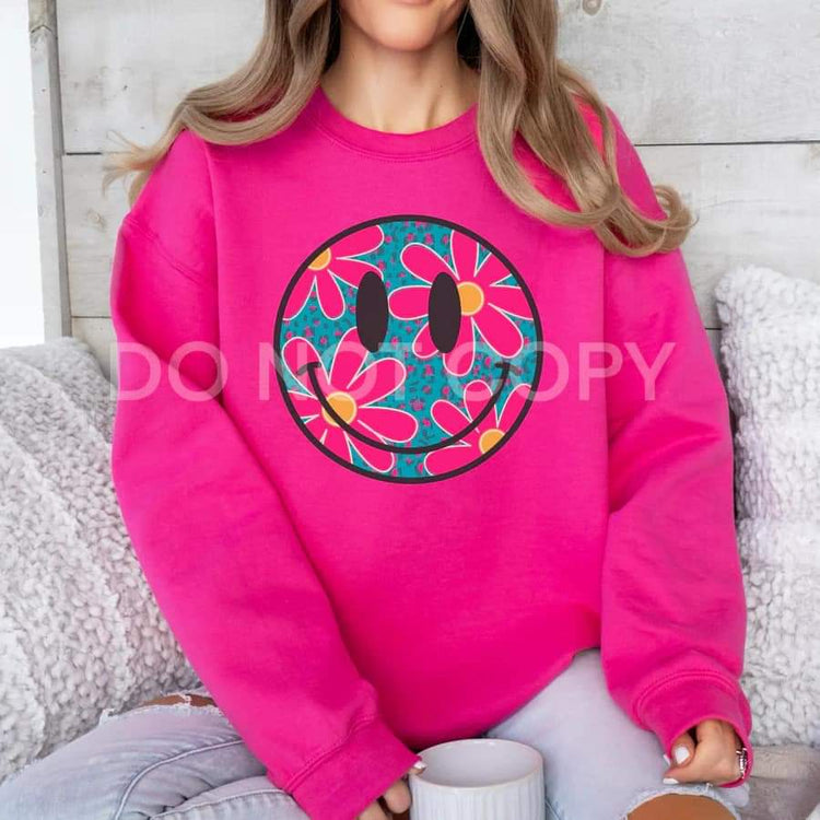 Happy crew neck sweatshirt