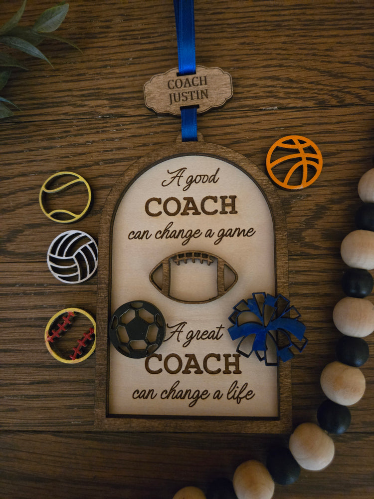 Coach ornament/car charm
