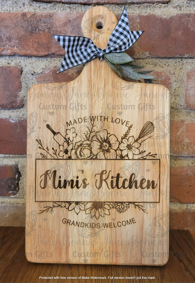 Custom bread board