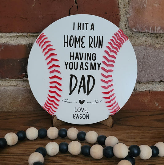 Home Run Dad Baseball Father's day gift