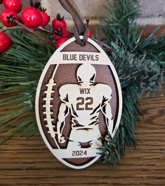 Football ornament