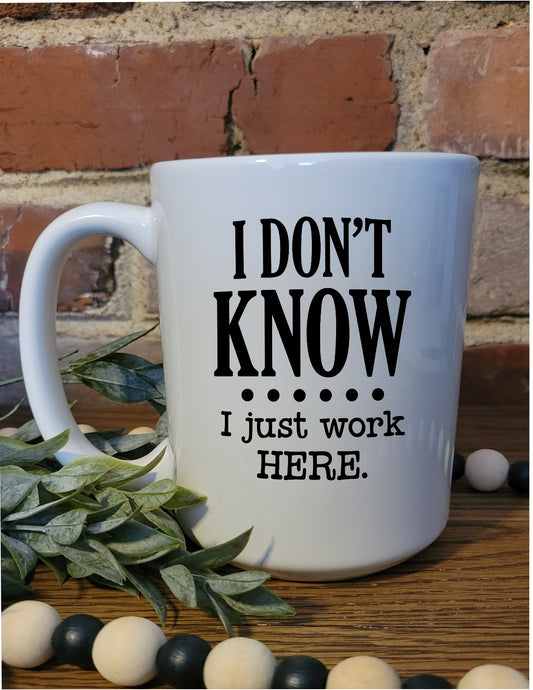 Snarky office mug