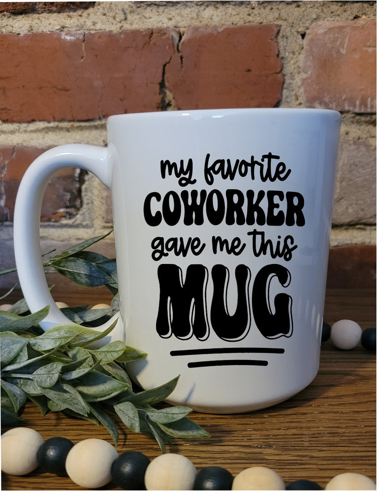 Snarky office mug