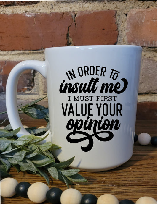 Snarky office mug