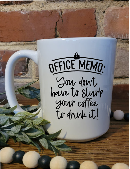 Snarky office mug