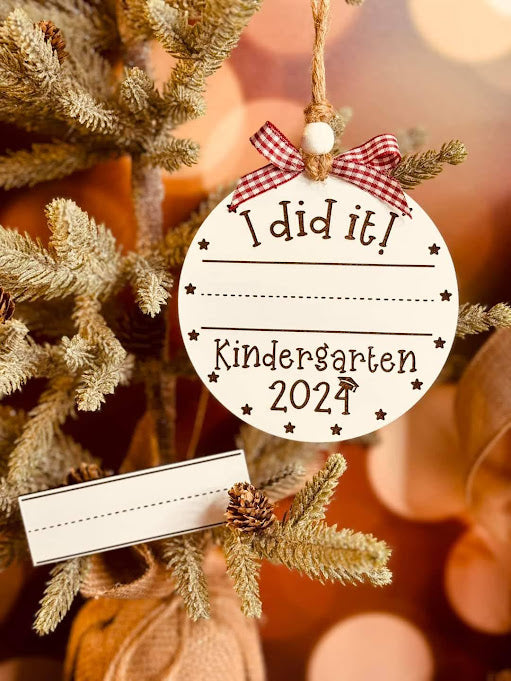 Kindergarten Graduation ornament