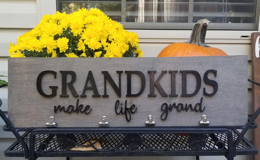 Grandkids Make Life Grand picture holder